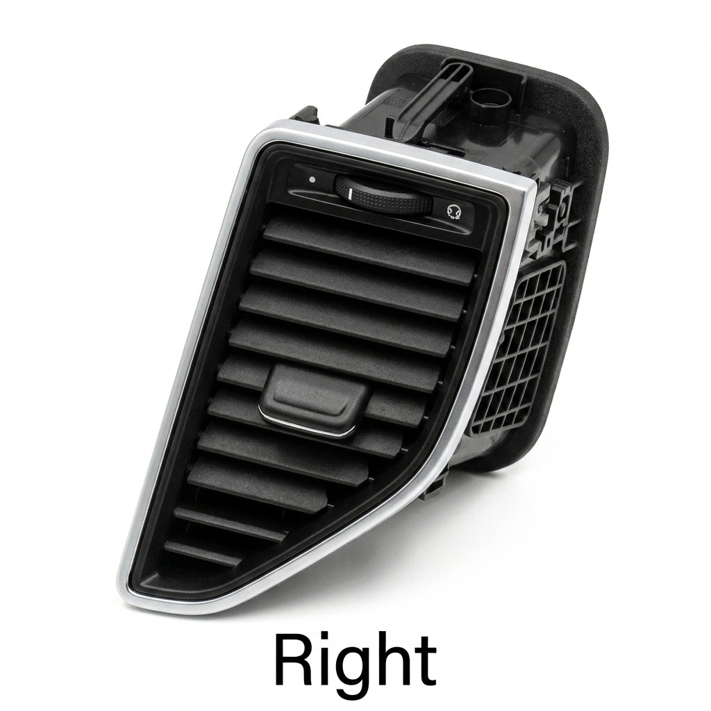 Black Ac Vent Grille Assembly Front-Right 95B819702 & Front-Left 95B819701 & Center-Left 95B819201 & Center-Right 95B819201 & Rear 95B819203B Compatible With Porsche Macan