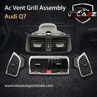 Black Ac Vent Grille Assembly Right 4L0820902 & Left 4L0820901 & Center 4L0820951 & RearCompatible With Audi Q7