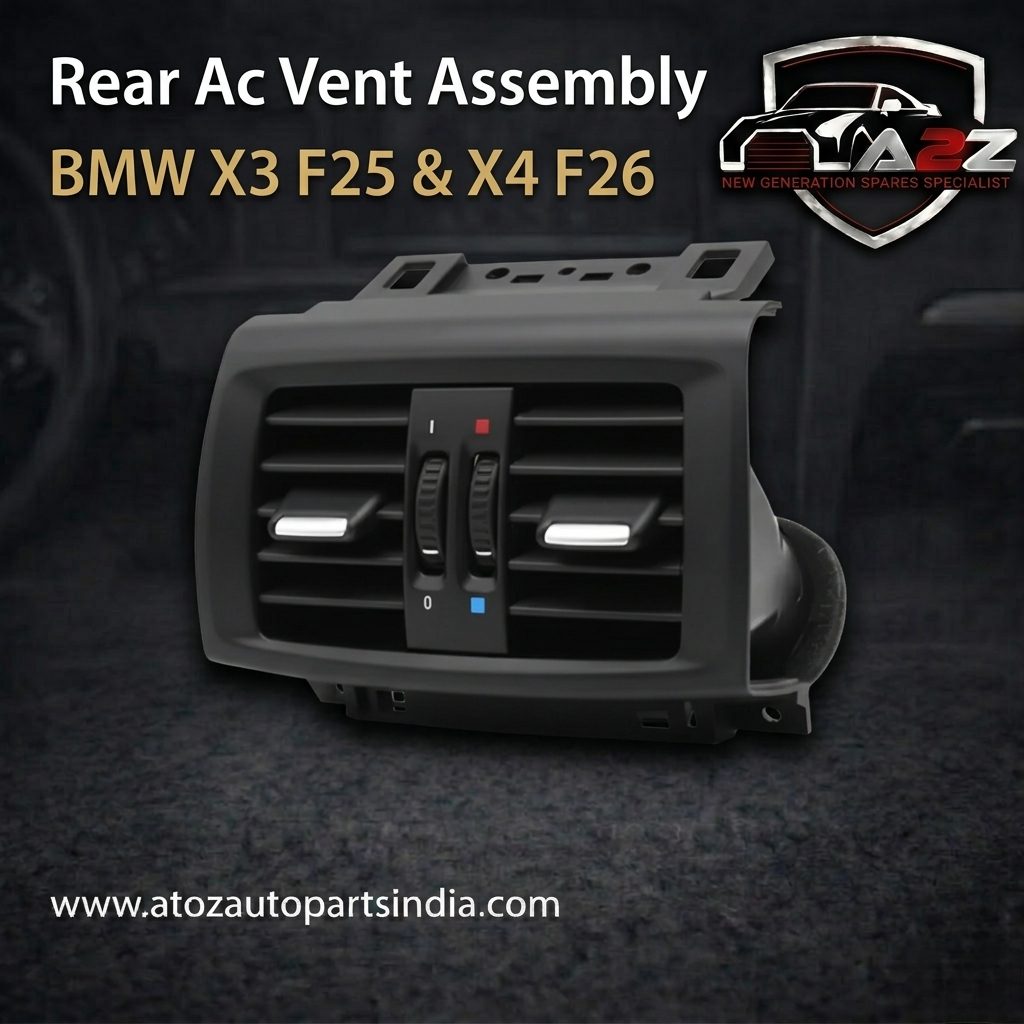 Black Rear Ac Vent Grille 64229200888 Compatible With BMW  X3 F25 & X4 F26