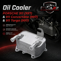 Oil Cooler 9A110745000 Compatible With PORSCHE 911 (997) & 911 Convertible (997) & 911 Targa (997) Tag No.129