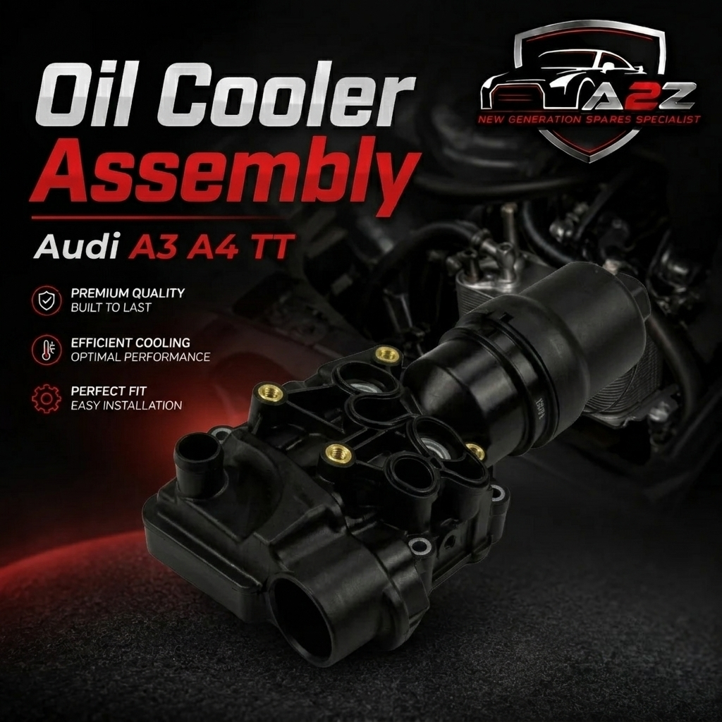 Oil Cooler Assembly 06D117021C 06F115397E 06F115397F 06F115397H 06F115397J Compatible With  Audi A3 A4 TT Tag-O-122
