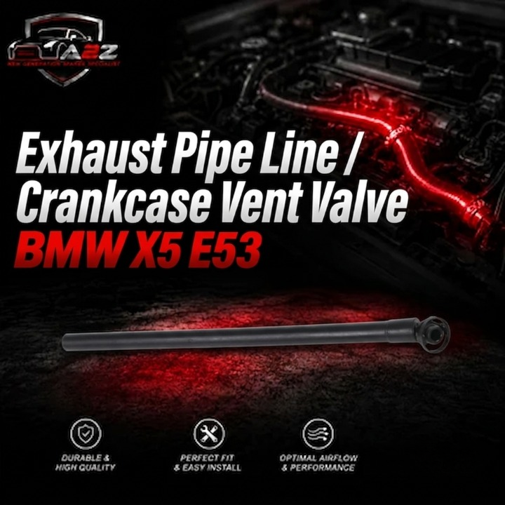 Exhaust Pipe Line/Crankcase Vent Valve 11157532628 11151438195 Compatible With BMW X5 E53