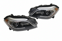 Complete Headlight Set Left 1668205761 & Right 1668205861 Compatible With Mercedes Benz X166 (2013-16)