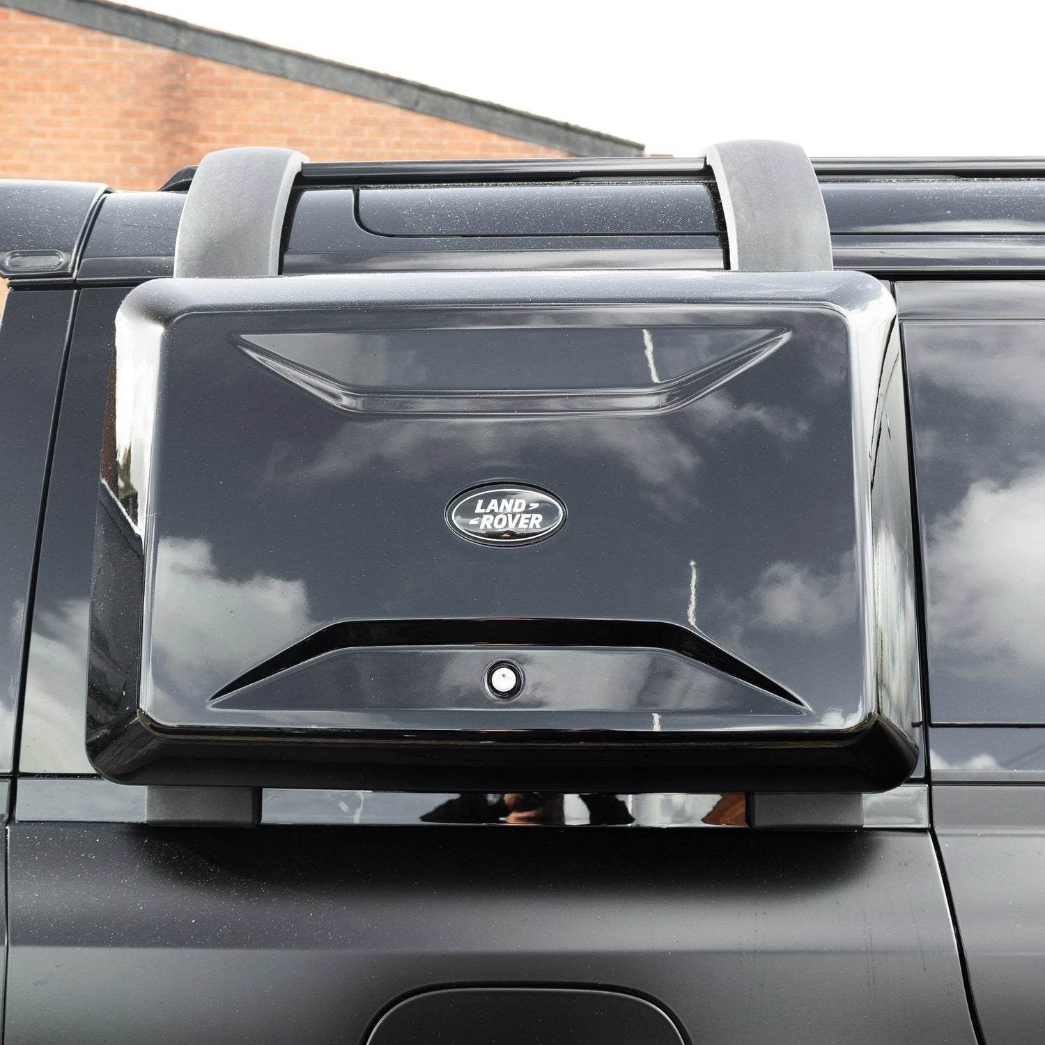 Side Tool Box (Gloss Black) Compatible With Land Rover Defender L633 (2020-2024)