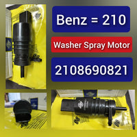 Windshield Washer Pump Compatible With MERCEDES-BENZ W210 Windshield Washer Pump 2108690821 2218690121 A2218690121 A2108690821