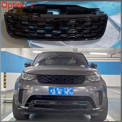 Glossy Black Show Grill  Compatible With Land Rover Discovery (L462)  (2017-20) Tag 1