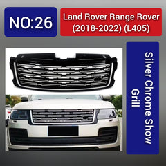 Land Rover L405 (2018-2022) Land Rover Range Rover Silver chrome Show Grill