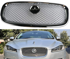 Silver Chrome Show Grill Compatible With Jaguar XF (2012-15)