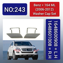 Benz 164 ML (2006-2012) Washer Cap Set. 1648601008 = R.H 1648600908 = L.H. Tag 243.