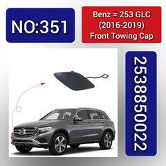 Benz = 253 GLC (2016-2019)Front Towing Cap. Ref No 2538850022 Tag 351