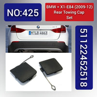 Rear Towing Cap 51122452518 Compatible With BMW X1-E84 (2009-2012) Tag No.425