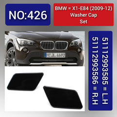 BMW = X1-E84 (2009-12) Washer Cap Set. Ref No 51112993585 = L.H, 51112993586 = R.H Tag 426