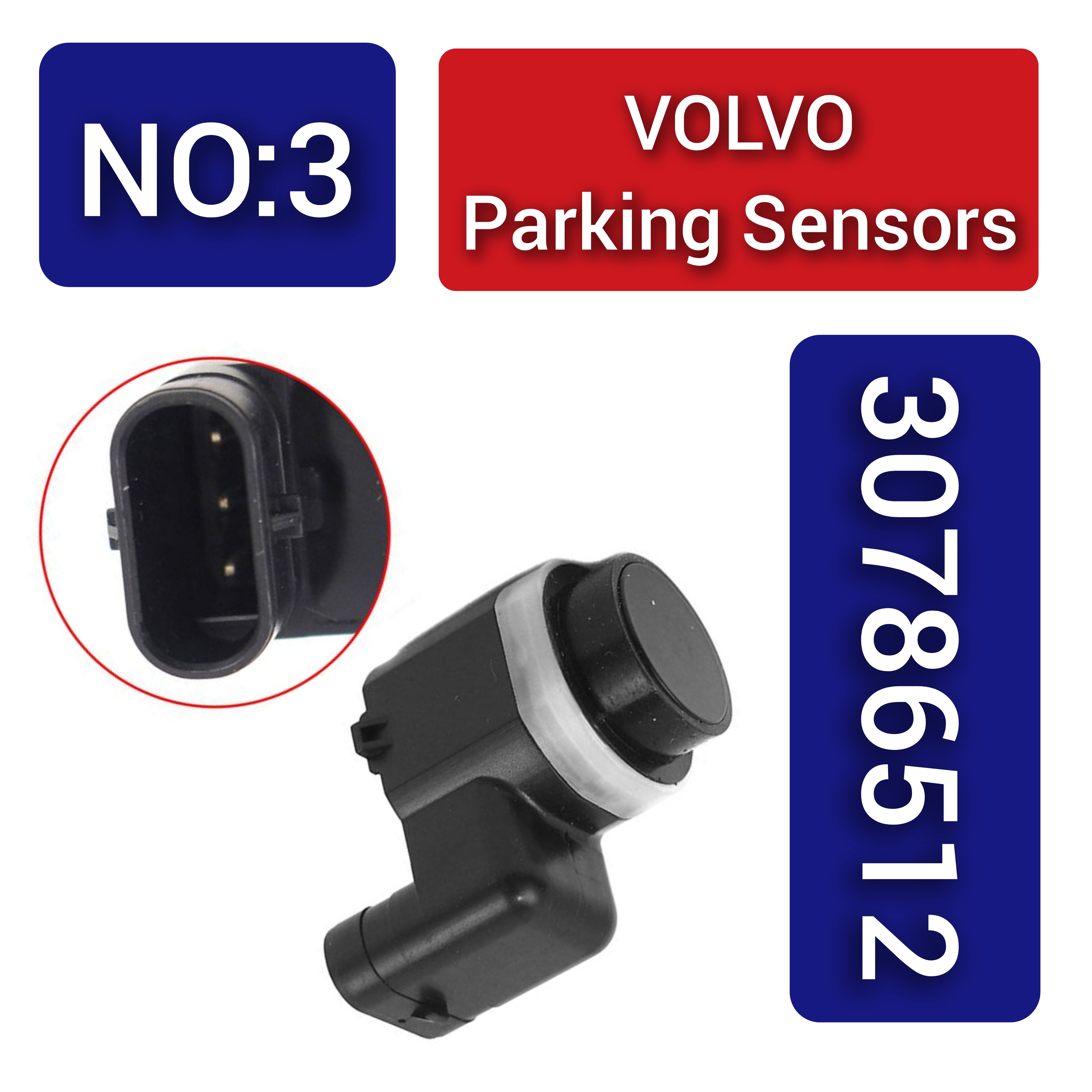 Parking Distance Control Sensors 30786512 30786319 31341638 For VOLVO S80 II 124 Tag-PS-03