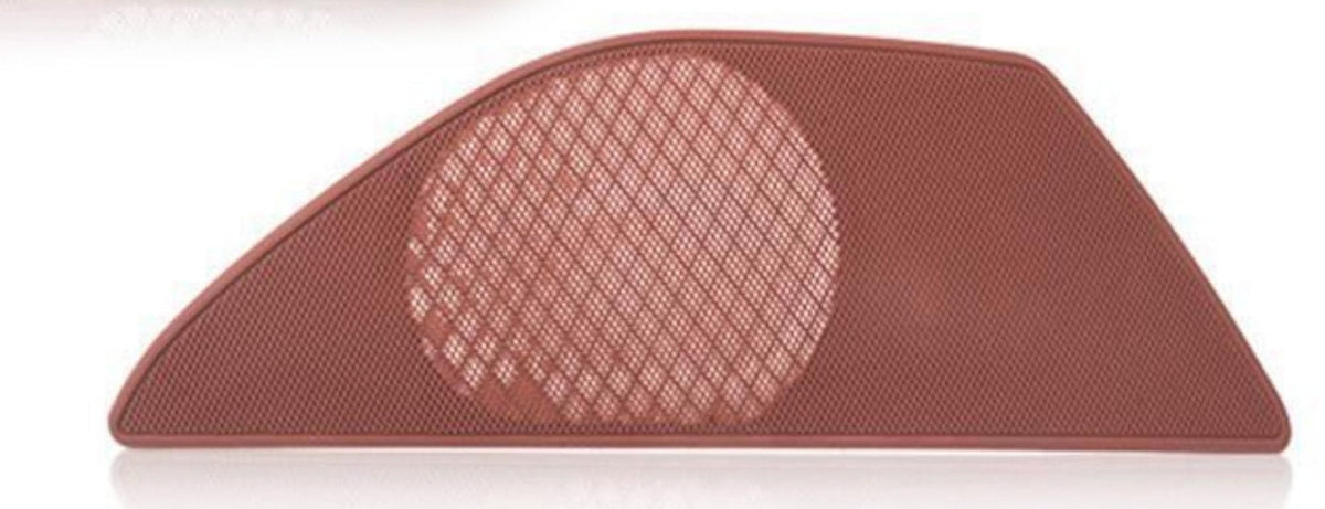 RED BROWN Craft Door Speaker Grill Set Left 51417261955 & Right 51417261956 Compatible With BMW 5 Series F10