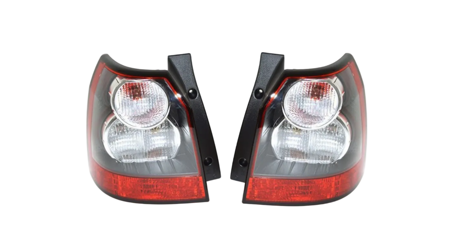 Tail Light Rear Lamp Compatible With LAND ROVER FREELANDER 2 (L359) | LR2 (White) Tail Light Rear Lamp Left LR022053  & Right LR022050 Tag-TLR-06