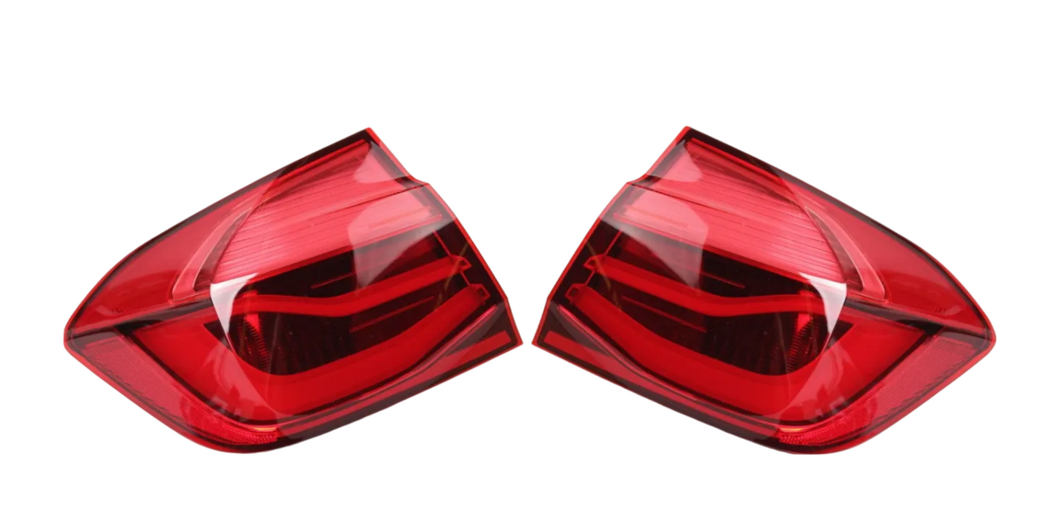 Tail Light Rear Lamp Compatible With BMW 3 Series F30 F80 (2016-2018) Tail Light Rear Lamp Left 63217369117 & Right 63217369118 Tag-TLB-55