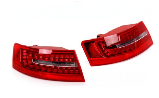 Tail Light Rear Lamp Compatible With AUDI A6 C6 (4F2) | A6 / S6 (2009-2011) Tail Light Rear Lamp Left 4F5945095J 4F5945095AB & Right 4F5945096J 4F5945096AB