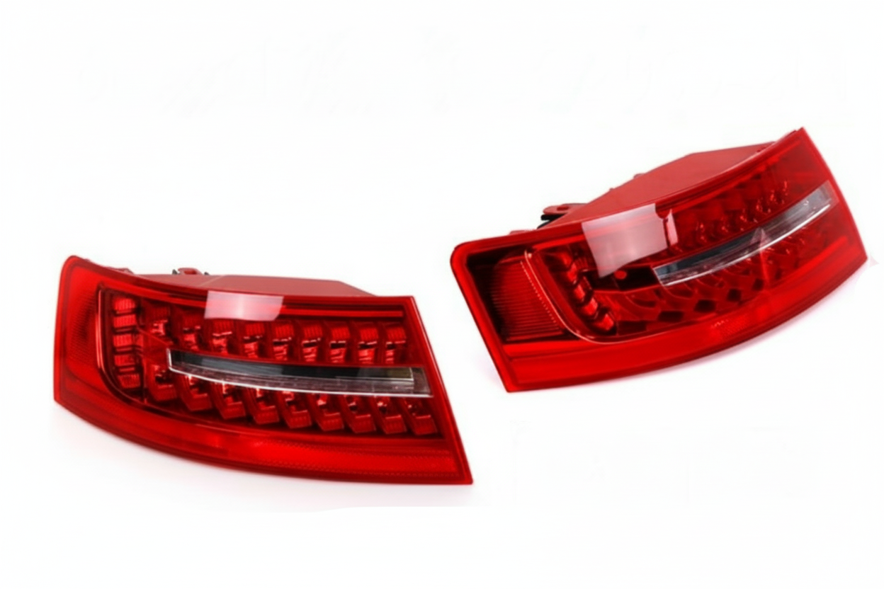 Tail Light Rear Lamp Compatible With AUDI A6 C6 (4F2) | A6 / S6 (2009-2011) Tail Light Rear Lamp Left 4F5945095J 4F5945095AB & Right 4F5945096J 4F5945096AB