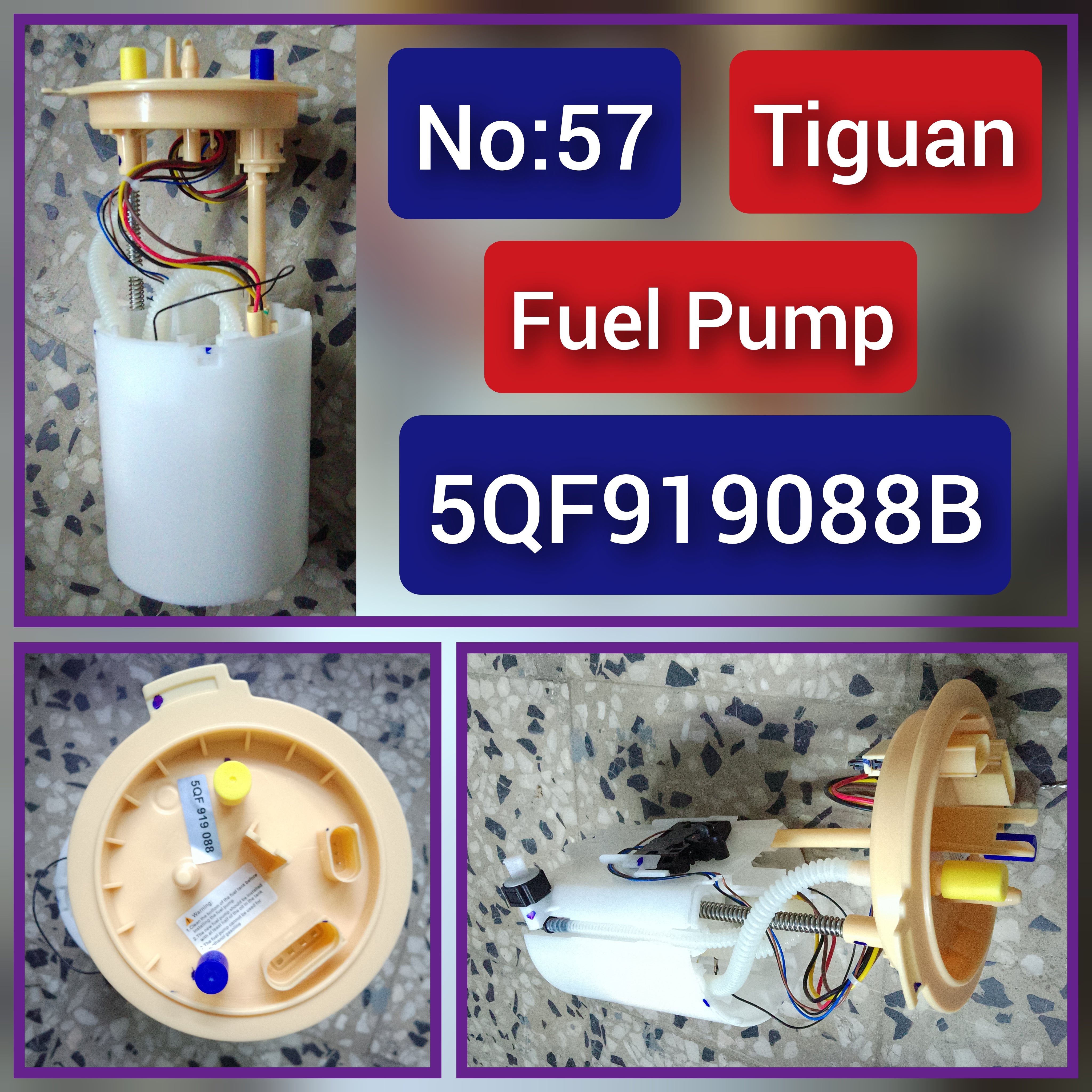 Fuel Pump 5QF919088B For SKODA KODIAQ  Tag-F-57