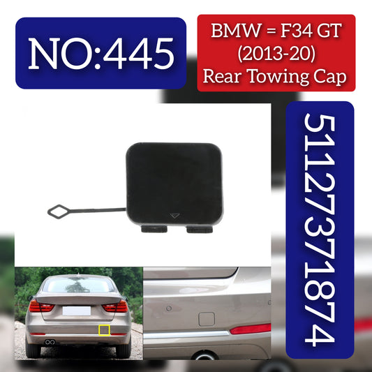 Rear Towing Cap 51127371874 Compatible With BMW (F34) GT (2013-2020) Tag No.445