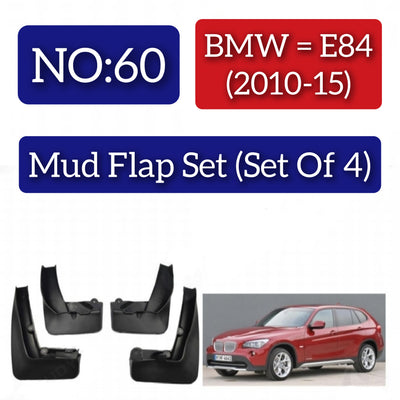 BMW E84 (2010-15) Mud Flap Set (Set of 4) Tag 60