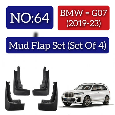 BMW G07 (2019-23) Mud Flap Set (Set of 4) Tag 64