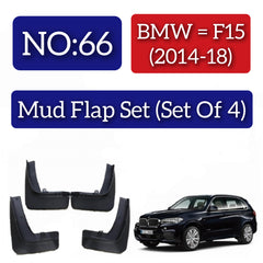 BMW F15 (2014-18) Mud Flap Set (Set of 4) Tag 66