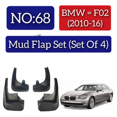 BMW F02 (2010-16) Mud Flap Set (Set of 4) Tag 68