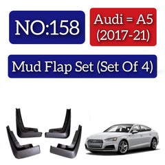 Audi A5 (2017-21) Mud Flap Set (Set of 4) Tag 158