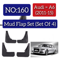 Audi A6 (2011-15) Mud Flap Set (Set of 4) Tag 160