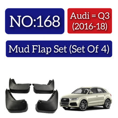 Audi Q3 (2016-18) Mud Flap Set (Set of 4) Tag 168