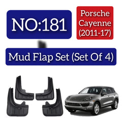 Porsche Cayenne (2011-17) Mud Flap Set (Set of 4) Tag 181