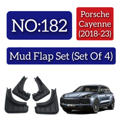 Porsche Cayenne (2018-23) Mud Flap Set (Set of 4) Tag 182