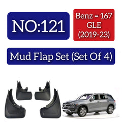 Mercedes Benz 167 GLE (2019-23) Mud Flap Set (Set of 4) Tag 121