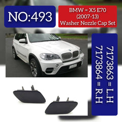 BMW = X5 E70 (2007-13) Washer Nozzle Cap Set.Ref No 7173863 = L.H, 7173864 = R.H Tag 493