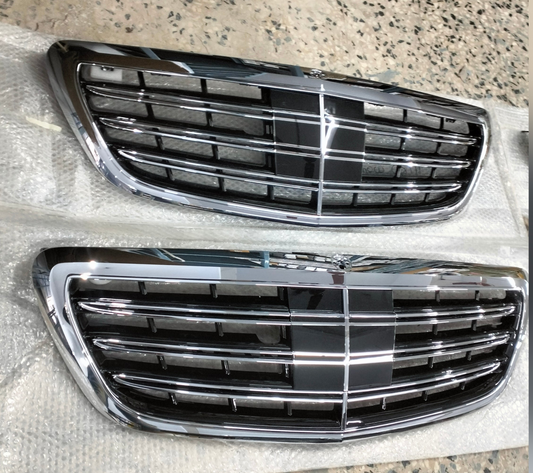Show Grill Collaction  Compatible With Mercedes Benz S-Class W222Tag :71 To NO:74
