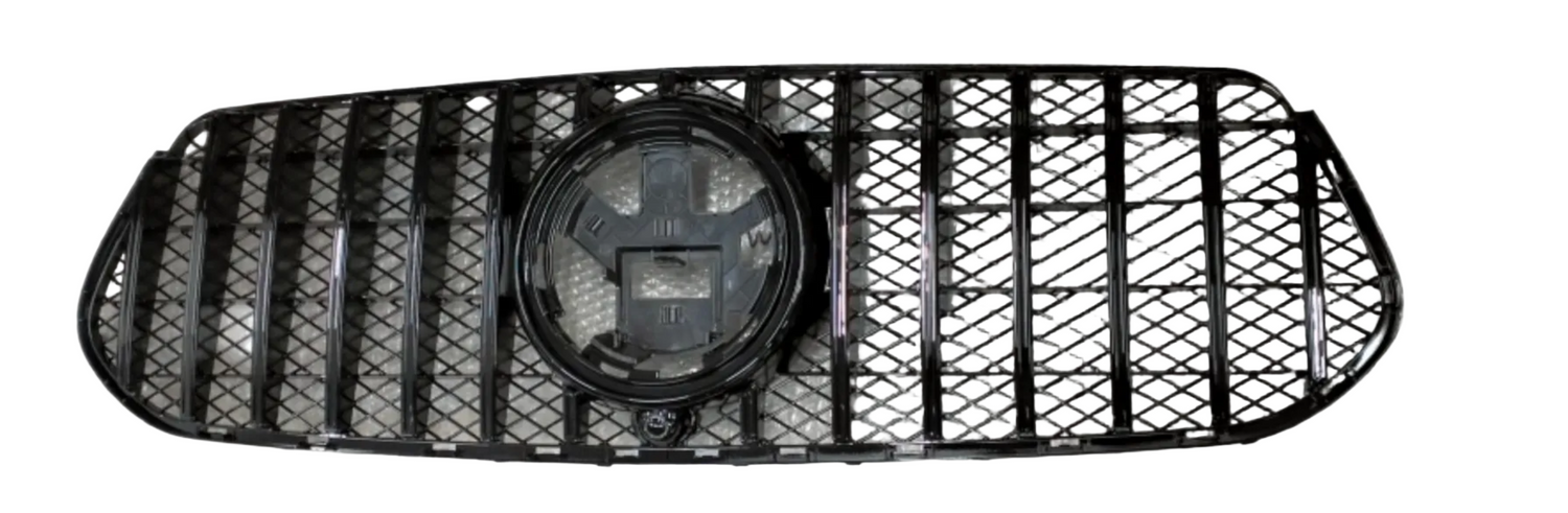 AMG Version GTR Black Chrome Show Grill  Compatible With Mercedes  Benz GLE-Class W167 (2019-2023 ) Tag 96
