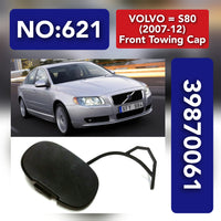 Front Towing Cap 39870061 30655115 39817309 Compatible With VOLVO S80 (2007-12) Tag 621