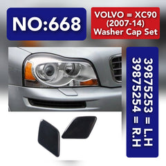 VOLVO = XC90 (2007-14) Washer Cap Set.Ref No 39875253 = L.H, 39875254 = R.H Tag 668