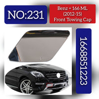 Front Towing Cap 1668851223 Compatible With Mercedes Benz W166 ML (2012-15) Tag 231