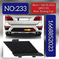 Rear Towing Cap 1668852023 Compatible With Mercedes Benz 166GL/GLS (2013-15) Tag 233
