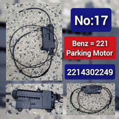 Electric Parking Brake Actuator 3C0998281B Compatible With MERCEDES-BENZ S-CLASS W221 Tag-PM-17