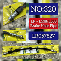 Brake Hose Pipe LR057827 LR059121 LR095287 For LAND ROVER DISCOVERY SPORT L550 &  RANGE ROVER EVOQUE L538 Tag-H-320