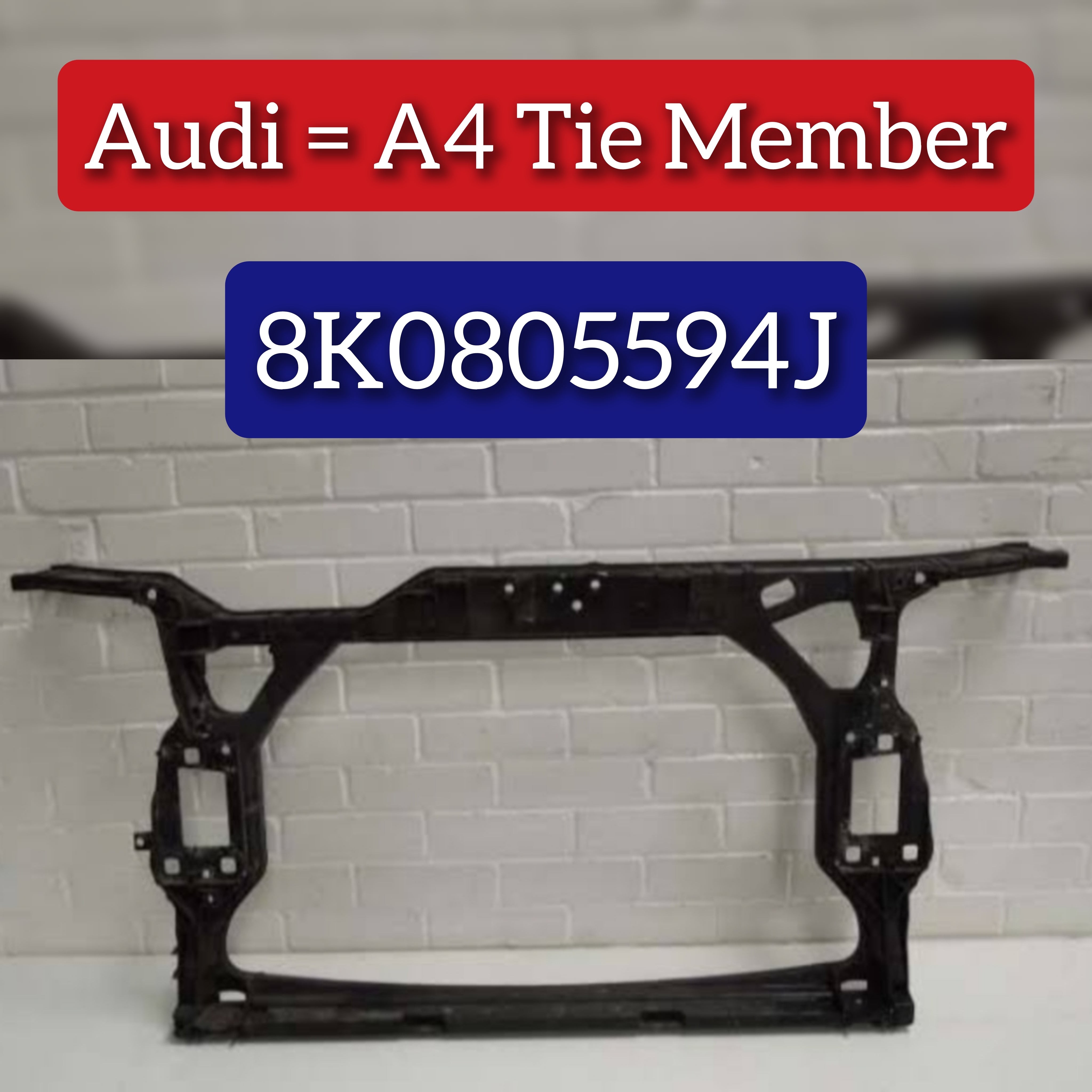 Front Panel Radiator Support 8K0805594J Compatible with AUDI A4