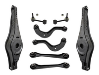 Rear Lower Control Arm (Set Of 8) 1K0505465C 1K0505323N 1K0501530B 1K0501529F 1K0505311H Compatible with AUDI A3 Limousine (8VS, 8VM) | A3 / S3 & Q3 (8UB, 8UG) & TT (8J3)