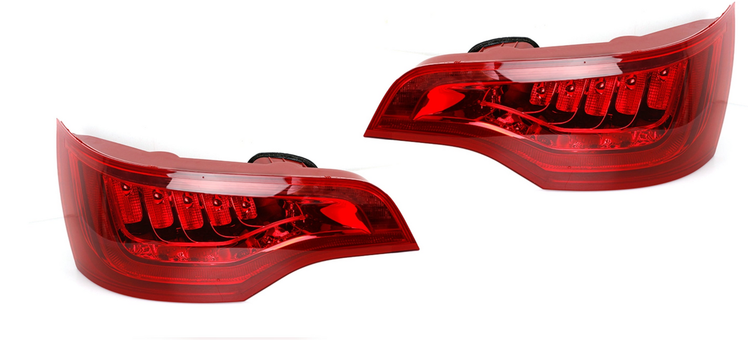 Tail Light Rear Lamp Compatible With AUDI Q7  4L (2010-2017) Tail Light Rear Lamp Left 4L0945096F & Right 4L0945095F