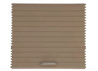 Beige Central Console Drink Water Cup Holder Cover Shutter Roller Trim 1668303814-8N84 Compatible With MERCEDES-BENZ GL-CLASS (X166) & GLE Coupe (C292) & GLS (X166)
