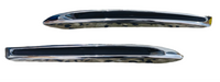 Fog Lamp Cover Chrome Left A2538852100 & Right A2538852200 Compatible With MERCEDES-BENZ GLC W253 2017-2020 Tag No.313