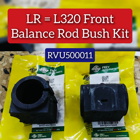 Front Stabilizer Sway Bar Bushing Kit RVU500011 RVU500010 Compatible With LAND ROVER RANGE ROVER SPORT I (L320) &  RANGE ROVER SPORT II (L494)