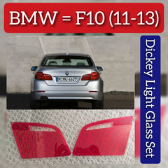 Dickey Light Glass Compatible With BMW 5 Series F10  (2011-2013)